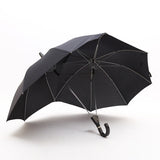 Fashion Personality Male Umbrella Women Creative Double Lovers Umbrella Double Pole Double Top One-piece Self-opening Umbrella