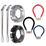 Multi-function Bicycle Spoke Wrench Kit Set Carbon Steel Road MTB Mountain Bike Cycling Tire Repair Steel Wire Adjustment Tools