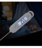 Digital Meat Milk Thermometer BBQ Temperature Probe Alarm Electric Cooking Thermometer Backlight Waterproof for Kitchen