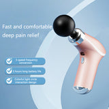 New Mini Fascia Gun Muscle Deep Vibration Relaxation Massager Electric Neck Massage Gun Home Fascia Grab