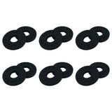 12 Pieces Guitar Strap Locks Silicone Strap Locks Silica Gel Guitar Strap Blocks Guitar Protector