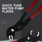 7 inch Fast Water Pump Pliers Plumber Plumbing Combination Tool Universal Wrench Pipe Wrench Pliers Adjustable Water Pipe Pliers