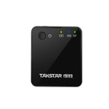 Takstar V1 2.4G Wireless Lavalier Microphone Small and lightweight with a high-grade travel case for easy carrying outdoors