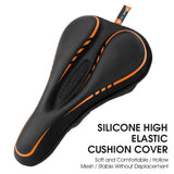 Bike Thickened Saddle Cover Soft Silicone Pad Road Bicycle Seats Cover Comfort Breathable AntiSlip Cycling Cushion Cover