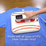 7x8'' Heat Press Machine T-Shirt Printing Easy Heating Transfer Press Iron  Machines for Baby Clothes Bags Hats Case