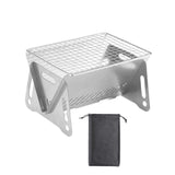 Multi-Purpose Grill Stove Foldable Furnace with Storage Bag Outdoor Portable Wood Burning Stove for Patio Camping Barbecue Tools
