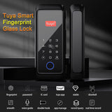Tuya Smart Fingerprint Lock Door Lock Electronic Smart Door Lock Tuya Multiple Unlocking Fingerprint Lock for Hotels Bedroom