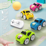 Mini RC Intelligent Sensor Car Radio Controlled Electric Cute Remote Control Car Cartoon Mode Smart Music Light Vehicle Toy