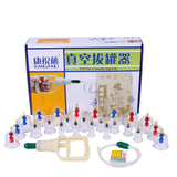 32/24 Cans Massage Vacuum Cupping Set Thicker Magnetic Aspirating Cupping Cans Acupuncture Suction Cup Chinese Massage Kit
