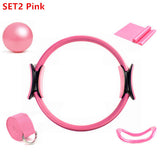 5 Pcs Set Magic Ring for Sports Home Fitness Yoga Circle Leg Arm Muscle Trainer Pilates Circle Exercise Workout Gym Bodybuilding