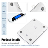 5/10/15kg 1g Digital Weighing Scales Stainless Steel Electronic Food Diet Balance Measure Tools Kitchen Coffee Jewelry Scales