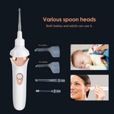 Electric Glow Safe Vibration Painless Vacuum Ear Wax Pickup Cleaner Remover Spiral Ear Cleaning Device Wax Pickup Ear Pick