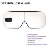 Smart Eye Massager Bluetooth Music Voice Broadcast Vibrator Massage Pressotherapy Improve Eyesight Electric Eye Trainer Glasses