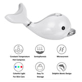 3 Colors Led Photon Therapy Facial Neck Massager Face Lifting Wrinkle Removal Beauty Device Reduce Double Chin Skin Care Tool