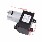 20W Mini Vacuum Pump 12V/24V -80Kpa Diaphragm Air Pump  300KPA 12L/MIN Air Flow Free Shipping