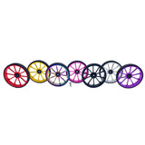Folding Bike Easy Wheel for Brompton/Birdy Aluminum Alloy CNC Easywheel Ultralight Sealed Bearing Push Wheels