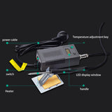 BGA Soldering Station kit Fast Heating Thermostatic Design Easy to Replace Electronic Circuit Boards Computers DIY