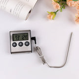 2022.Tp700 Digital Remote Wireless Food Kitchen Oven Thermometer Probe For BBQ Grill Oven Meat Timer Temperature Manually Set