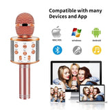 FGCLSY WS 858 wireless microphone professional condenser karaoke mic radio studio recording For Music Player Singing WS858