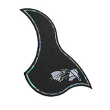 Rosewood Shell Inlay Acoustic Guitar Pickguard Pick Guard Morning