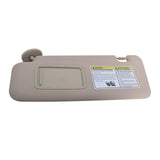 Front Left Sun Visor Assembly with Lamp &amp; Mirror for