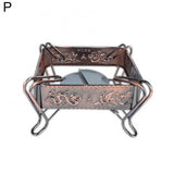 Aluminum Alloy Alcohol Stove Multi-style Iron Stove for Outdoor Camping Hiking Backpacking Cooking Portable BBQ Household