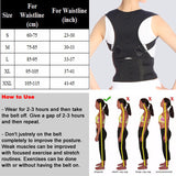 Health Care Back Orthopedic Spine Brace Belt Magnetic Therapy Posture Corrector Corrective Corset Lumbar Support Straight Belt
