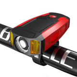 Bicycle Lights Mountain bike headlight Strong Car Headlight with Horn Stopwatch Bicycle Night Light Bicycle Cycling Accessories