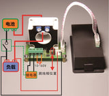VAC9010H 0-90V 50A-500A Voltage Current Meter Voltage Amp Meter w/1.8In LCD Hall Sensor Bidirectional