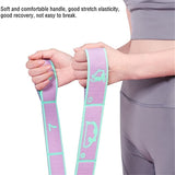 Multi-functional Dance Yoga Auxiliary Stretching Belt Adult Latin Training Elastic Bands Beginner Pilates Yoga Resistance Band