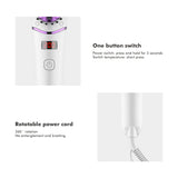 Hot Sale Hair Straightening Brush Ionic with 5 Adjustable Temperatures LED Display for Anti Static Home Travel Beard