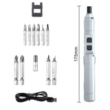 Cordless Electrical Screwdriver parafusadeira Tools 3.6V Rechargeable Multifucntion Power Drill With 12pcs-88pcs Bits Kits Set
