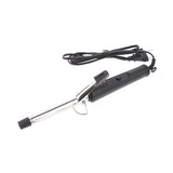 Women Fashion Manual Rotating Ceramic Barrel Curl Iron Hair Curler Styling Tool Suit For Dry Hair