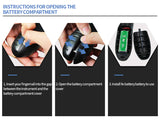 Laser Speed Measuring Digital Tachometer Non-Contact Tester LCD Backlit Data Hold Meter Gauge Tester Measure Range 2.5-99999 RPM