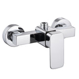 Bathroom Shower Faucet Wall Mounted Simple Shower Tap Bathtub Faucet Shower Mixers Hot And Cold Water Mixing Valve Tap