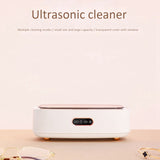 HAEGER-Ultrasonic Cleaner Household Glasses Jewelry Denture Portable US Plug