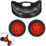 1Set Bilateral Wheel For Electric Grass Trimmer Auxiliary Tool Disassembled Lawn Mower Wheels Garden Grass Trimmer Parts
