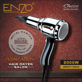 8000W Metal body Salon Professional Hair Dryer Volumizer Negative Ion Blow Dryer Brush Smoothing Hair straightener Hair styler
