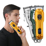 Professional LCD display Hair Clipper for Men Electric Hair Trimmer Barber Hair Cutting Machine USB Rechargeable Beard Trimmer