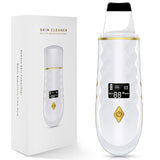 Ultrasonic Skin Scrubber Vibration Face Spatula Blackhead Remover Facial Scrubber Shovel Facial Lifting Cleaner EMS Massager NEW