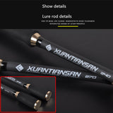 High Quality M Power Casting Rods 1.8m 2.1m 2.4m 2.7m 3.0m 3.3m 3.6m Telescopic Carbon Spinning Fishing Rod for Lure Fishing