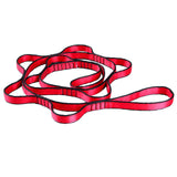 2pcs Yoga Extend Belt Adjustable Daisy Chains Strong Climbing Strap Multi Loop Nylon Strap Rope For Aerial Yoga Hammock / Camp