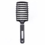 Girls Hair Scalp Massage Comb Hairbrush Bristle Nylon Women Wet Curly Detangle Hair Brush for Salon Hairdressing Styling Tools