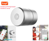 Airbnk M530 Smart Door Lock TUYA Smart Lock Blue-tooth Fingerprint lock Electronic lock Use Original Cylinder