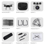 Hj14W 2.4Ghz Fpv 1080P Hd Camera Remote Control Rc Quadcopte Selfie Drone Wifi Real-Time Transmission