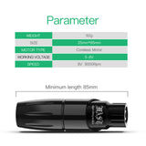 Professional Tattoo Pen Machine Mast Tour Set Tattoo Kit Rotary Pen Permanent Makeup Set LCD Power Supply