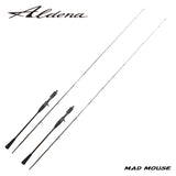 NEW MADMOUSE ALDENA AIR SOLID Rubber Jigging Rod Japan fuji parts 1.9/1.98m Lure Weight 30-150g Light Boat Rod Red Sea Bream