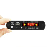 2*25W Amplifier Bluetooth-compatible MP3 WMA WAV Decoder Board 12V Wireless Music Audio Modul USB TF FM Radio For Car