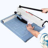 A4 Manual Paper Cutter Guillotine Trimmer Heavy Duty 300-500 Sheets Shredder for Factory School Office Accessories