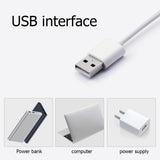 Long Arm USB Rechargeable Dimmable Light AC100-240V Screw Fixed Adjustable LED Eye Protection Study Office Reading Desk Light